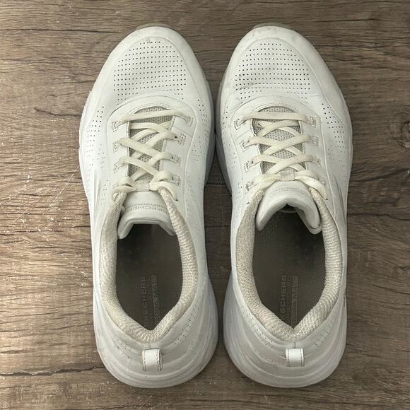 Skechers Max Cushioning Elite Step Up Women’s Walking Shoes Size 9 White (Wide) - Picture 7 of 8